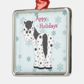 Appy Feestdagen Appaloosa Paard Ornament (Links)