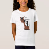 Appy Happy Blanket Appaloosa Paard T-shirt (Voorkant)