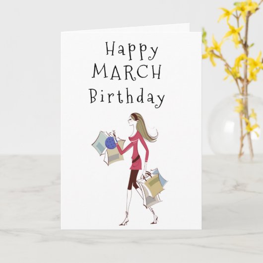 APPY ***MAART *** ZELDAG VOOR **HER* KAART (Gele Bloem)