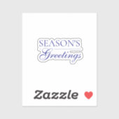  appy New Year Merry Christmas Holiday Sticker (Vel)