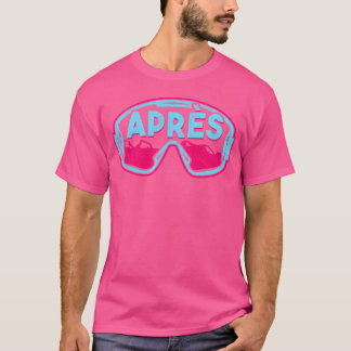 Apr s Retro Ski Snowboard Vintage 80s 90s Skiën f T-shirt