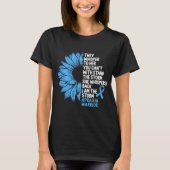 Apraxia Awareness Blue Ribbon the Storm T-shirt (Voorkant)