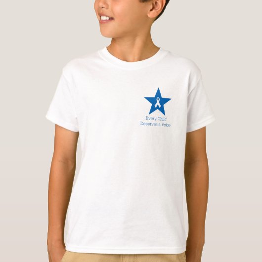 Apraxia Awareness Kind T-Shirt (Voorkant)