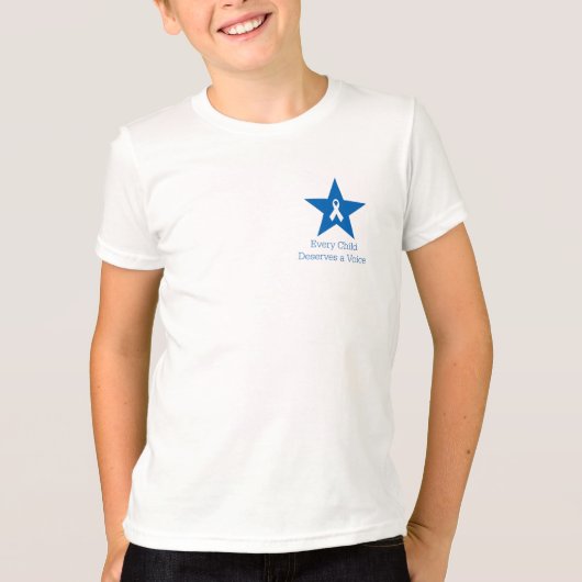 Apraxia Awareness Kind T-Shirt (Voorkant)