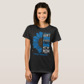 Apraxia Awareness Ribbon Mam Apraxia Warrior T-shirt (Voorkant volledig)