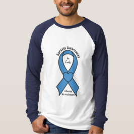 Apraxia Awareness Ribbon Wings Name  T-shirt