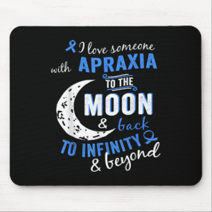 Apraxia Awareness Shirt - Apraxia T Shirt voor kin Muismat