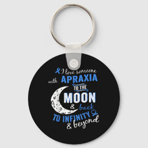 Apraxia Awareness Shirt - Apraxia T Shirt voor kin Sleutelhanger