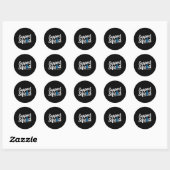 Apraxia Awareness Support Squad Ronde Sticker (Vel)