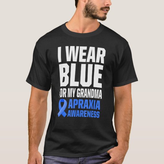 Apraxia Awareness Survivor Draag Warrior 9 T-shirt (Voorkant)