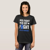 Apraxia Awareness Survivor Fight Warrior 7 T-shirt (Voorkant volledig)