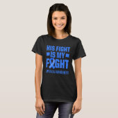 Apraxia Awareness Survivor Fight Warrior T-shirt (Voorkant volledig)