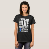Apraxia Awareness Survivor Wear Warrior 2 T-shirt (Voorkant volledig)
