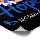 Apraxia Awareness Warrior Sunflower Support Speech Poster (Hoek)