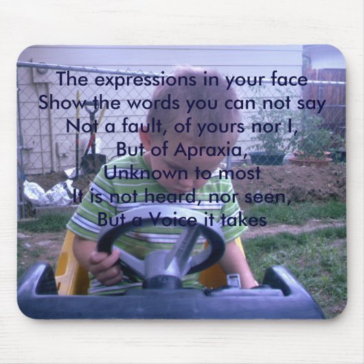 Apraxia muispad muismat (Voorkant)