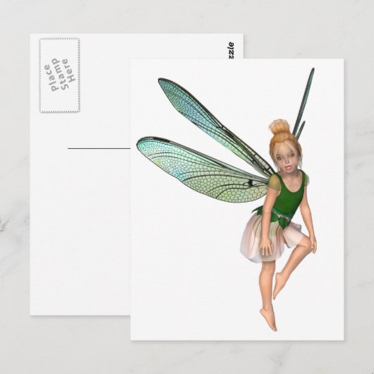 Aprella Fairy Briefkaart (Voorkant / Achterkant)