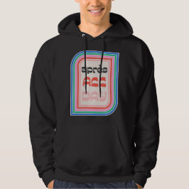 Après All Day 70s Retro Striped Type Mannen Hoodie