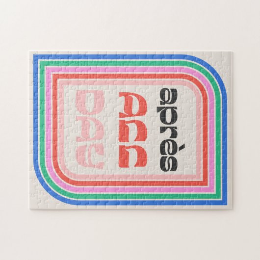 Après All Day Retro Puzzle Legpuzzel (Horizontaal)