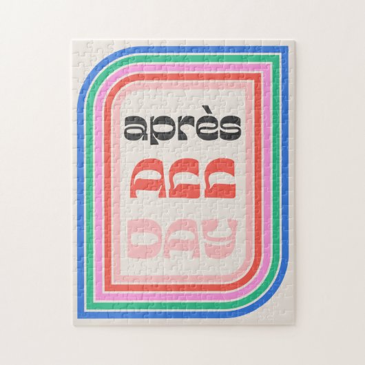 Après All Day Retro Puzzle Legpuzzel (Verticaal)