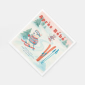 Après Bébé baby ski Polar bear Fox woodland Servet (Hoek)