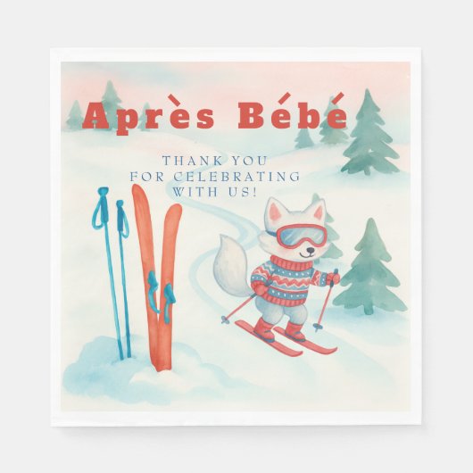 Après Bébé ski Arctic Fox Servet (Voorkant)
