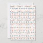 Après Bébé Ski baby Polar bear fox Thank You card Kaart (Achterkant)