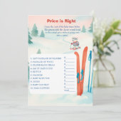 Après Bébé Ski Baby Price is Right Game card Kaart (Staand voorkant)