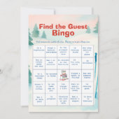Après Bébé Vind de Gast Bingo Kaart (Voorkant)