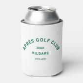 Après Golf Club Bos Groene Golf Social Crest Blikjeskoeler (Blikje Voorkant)