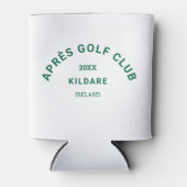 Après Golf Club Bos Groene Golf Social Crest Blikjeskoeler (Voorkant)