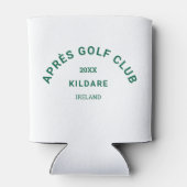 Après Golf Club Bos Groene Golf Social Crest Blikjeskoeler (Achterkant)
