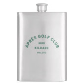 Après Golf Club Bos Groene Golf Social Crest Flacon (Voorkant)