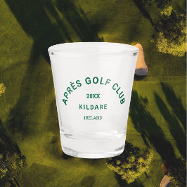 Après Golf Club Bos Groene Golf Social Crest Shot Glas