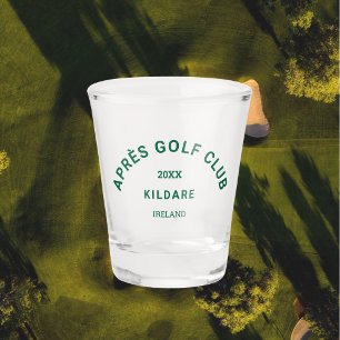 Après Golf Club Bos Groene Golf Social Crest Shot Glas
