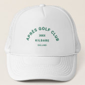 Après Golf Club Bos Groene Golf Social Crest Trucker Pet (Voorkant)