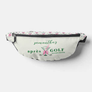 Aprés Golf Martini Coquette Bow Meisjesuitje Feest Heuptasje