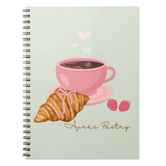Après Pastry Schattige Notitieboek (Voorkant)
