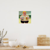 Après Rugby - Rugby Painting Print (Keuken)