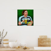 Après Rugby - Rugby Painting Print (Keuken)