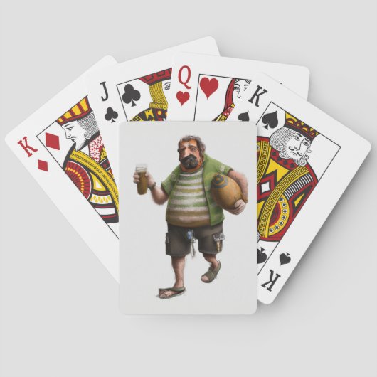 Après Rugby - Spelkaarten Pokerkaarten (Achterkant)