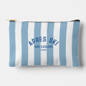 Apres Ski 2025 Blauwe Cabana Stripe Etui (Voorkant)