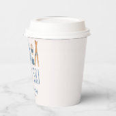 Apres Ski Baby shower Winter Nesting Party Papieren Bekers (Links)