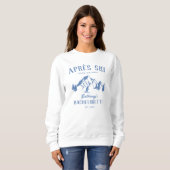 Apres Ski Bachelorette Crew Sweatshirt (Voorkant volledig)