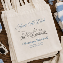 Apres Ski Bachelorette Feest Tote Bag