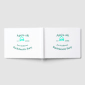 Après-ski bachelorette party turquoise hat name da gastenboek (Volledig)