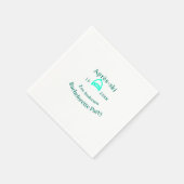 Après-ski bachelorette party turquoise hat name da servet (Hoek)