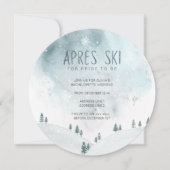 Apres ski bachelorette weekendje weg kaart (Voorkant)