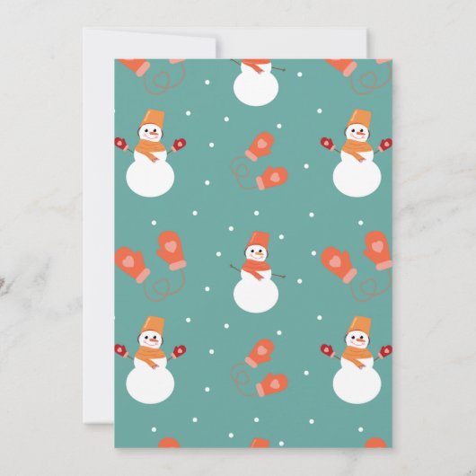 Après Ski Birthday Party Kaart (Achterkant)