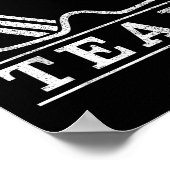 Apres Ski Bril Feest Team Skier Cadeau Poster (Hoek)