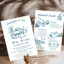 Après Ski Champagne op Ijs Winter Bachelorette Fee